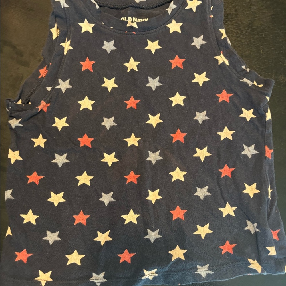 Pack of 3 toddler 2T tank tops and 1 t-shirt